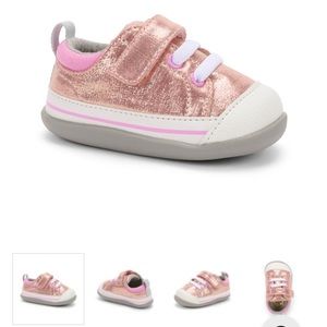 Adorable See Kai Run Walker shoes Rose Shimer